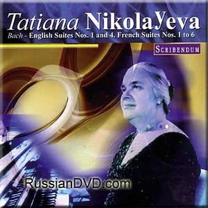 Tatiana Nikolayeva - Bach's Instrumental Works - Discography